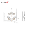 R 54 Placa de centrado 54*54 mm 3a-400108